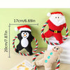 Pets Club Christmas Cartoon Rope Toy for Dogs