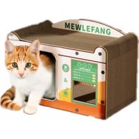 Saas Cat Scratching Board House 51*28*34CM   SA4221