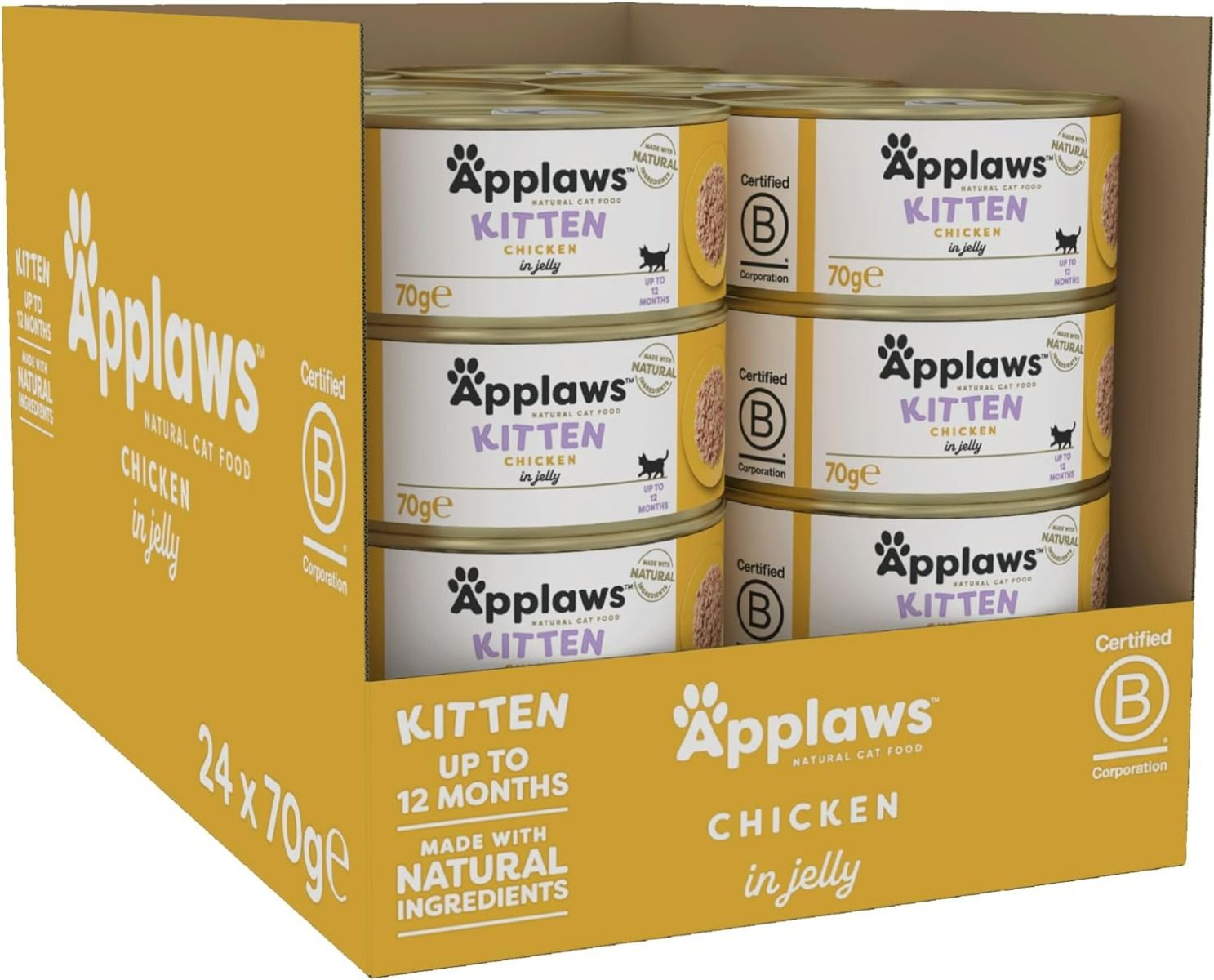 Applaws Kitten Chicken 70g Tin
