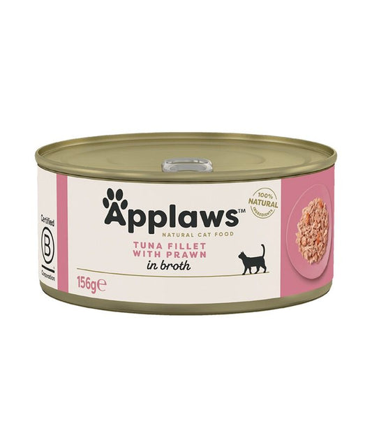 Applaws Cat Tuna with Prawn 156g Tin