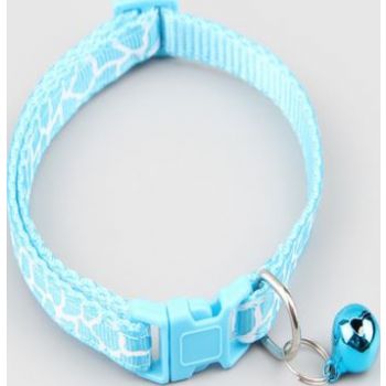 PETS CLUB ADJUSTABLE CAT COLLAR WITH BELL – LIGHT BLUE