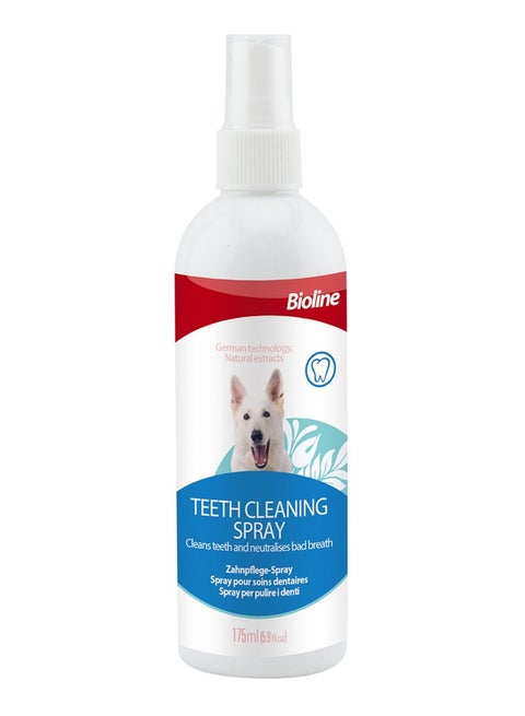 Bioline Teeth Cleaning Spray For Dogs 175ml