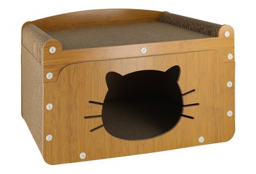 Cats Scratching Board Toy House 3056
