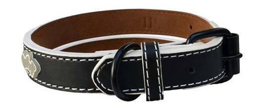 Saas Leather Ornamental Dog Collar Small 1.5X40Cm SA2077s