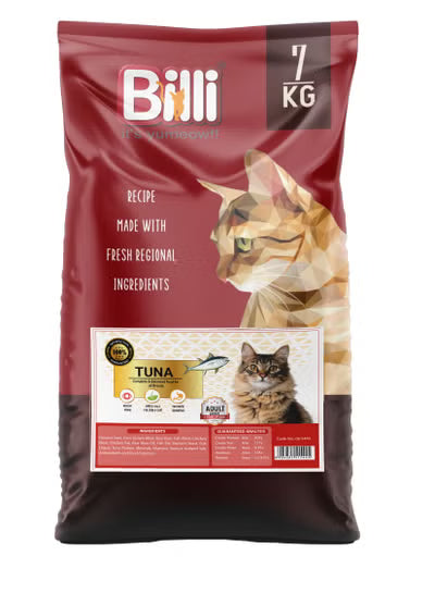 Billi Adult Real Tuna Fish Cat Food 7kg