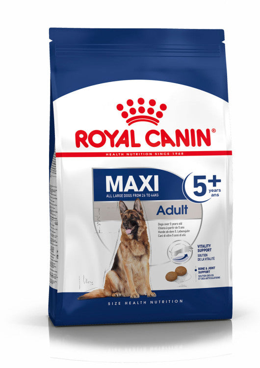 RC Maxi Adult  dog dry food 5+ 15kg