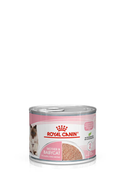 RC MOTHER & BABY CAT MOUSSE (WET FOOD - CANS)