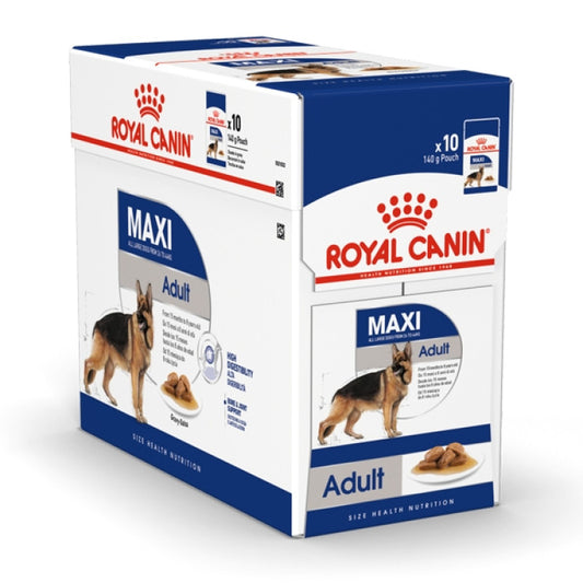 RC Maxi Adult (Wet Food - Pouches) 10 x 140 g