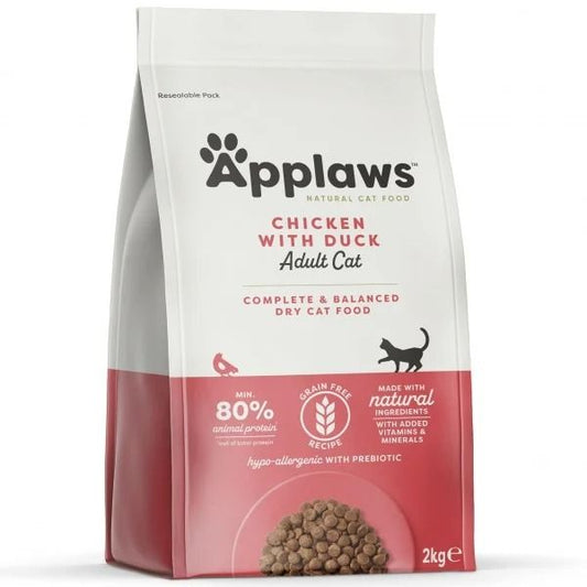 Applaws Chicken & Duck Adult Cat Food  2kg