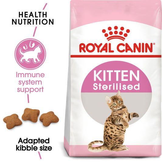 RC Kitten Sterilised dry food 2kg