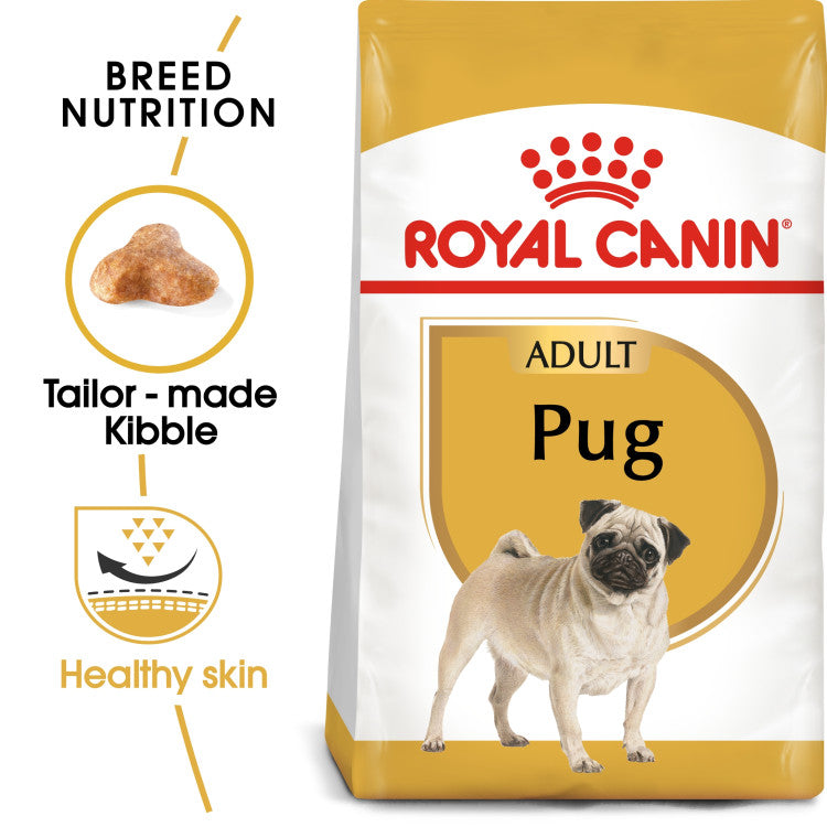 Rc pug adult dog dry food 1.5 kg