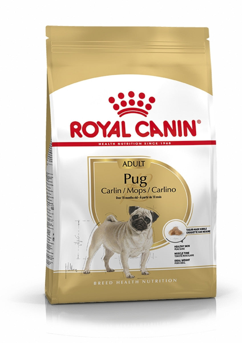Rc pug adult dog dry food 1.5 kg