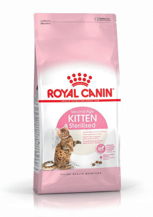 RC Kitten Sterilised dry food 2kg