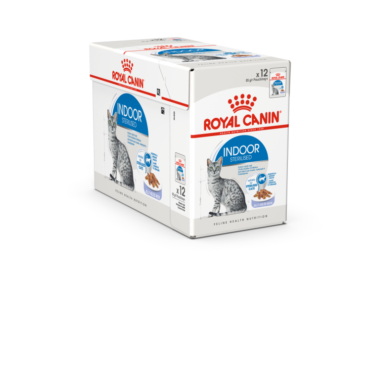 Feline Health Nutrition Indoor Jelly (Wet Food - Pouches) 12 x 85 g
