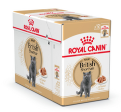 Feline Breed Nutrition British Shorthair (Wet Food - Pouches) 12 x 85 g