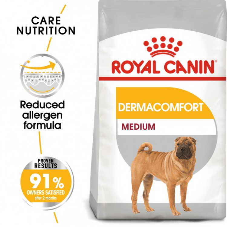 Rc Medium Dermacomfort dog dry food