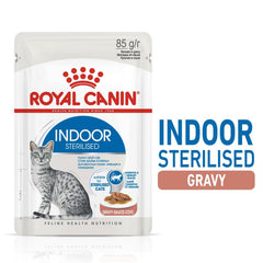 Feline Health Nutrition Indoor Gravy (Wet Food - Pouches) 12 x 85 g