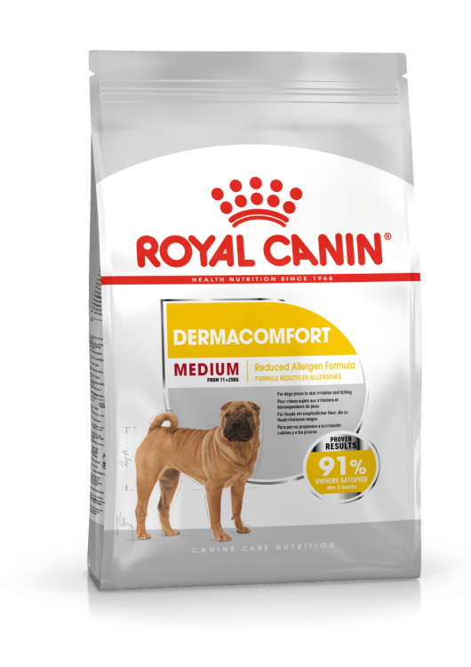 Rc Medium Dermacomfort dog dry food