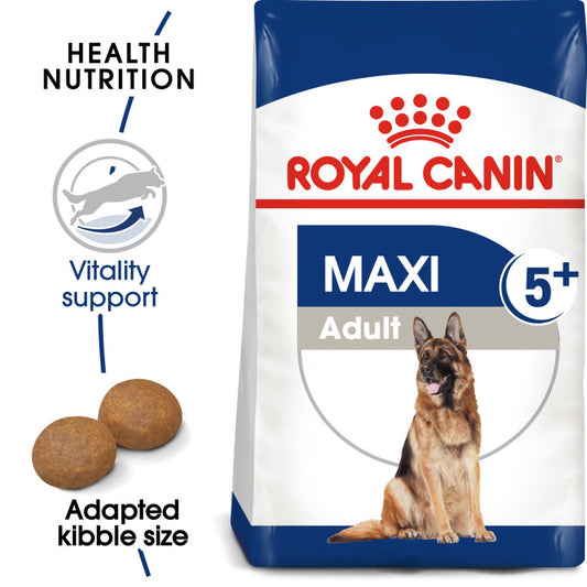 RC Maxi Adult  dog dry food 5+ 15kg
