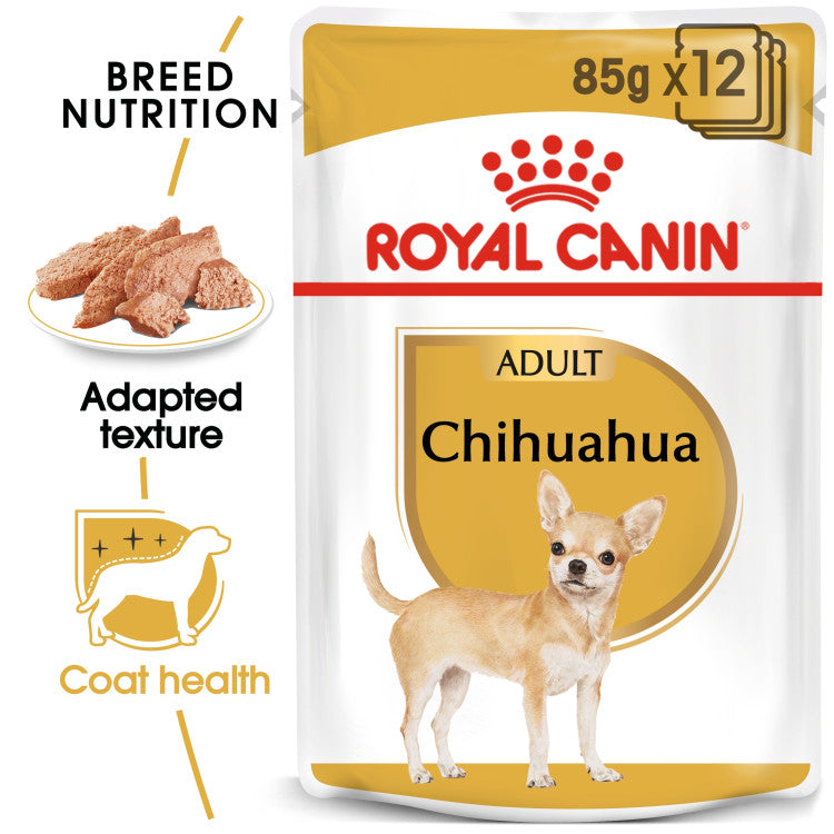 RC Chihuahua Adult (Wet Food - Pouches) 12 x 85