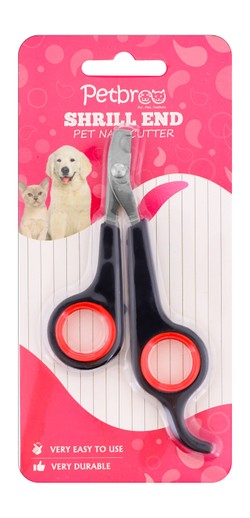 Petbroo Black Stainless Steel Pet Nail Scissors