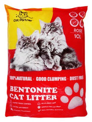 Cat Partner Bentonite Dust Free Clumping Litter 10 L – Rose