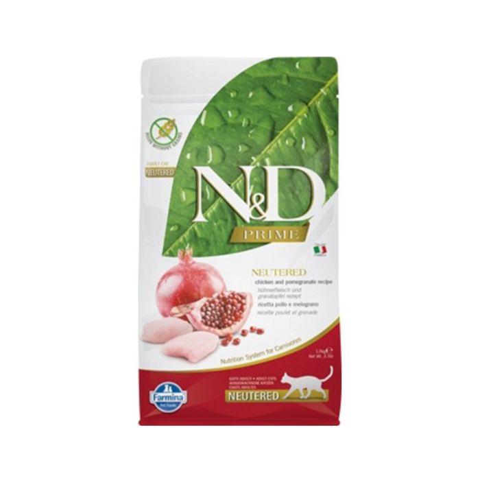 Farmina N&D Chicken & Pomegranate Neutered Cat 1.5kg