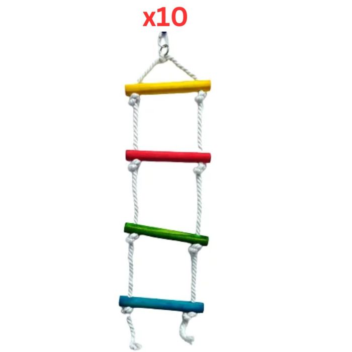 PETS CLUB NATURAL WOODEN LADDER