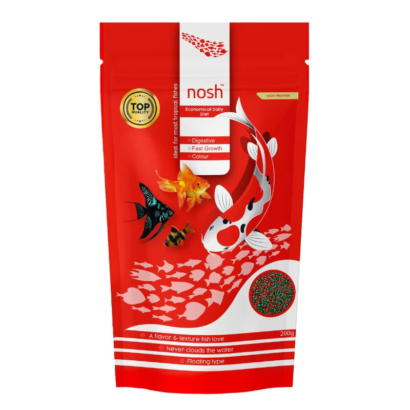 Horizone Nosh Economical Tropical Food 1mm [Red] - 200g