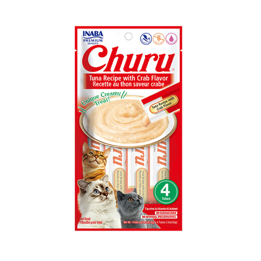 Churu Tuna Recipe With Crab Flavor 4P