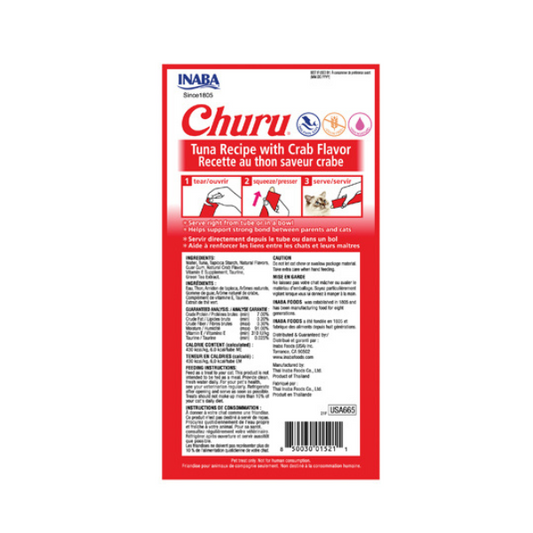 Churu Tuna Recipe With Crab Flavor 4P