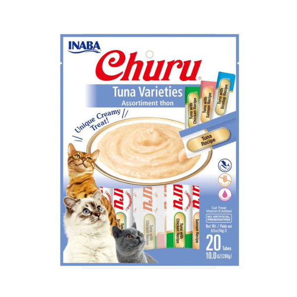 Churu Tuna Varieties Assortment 20PCS/PK