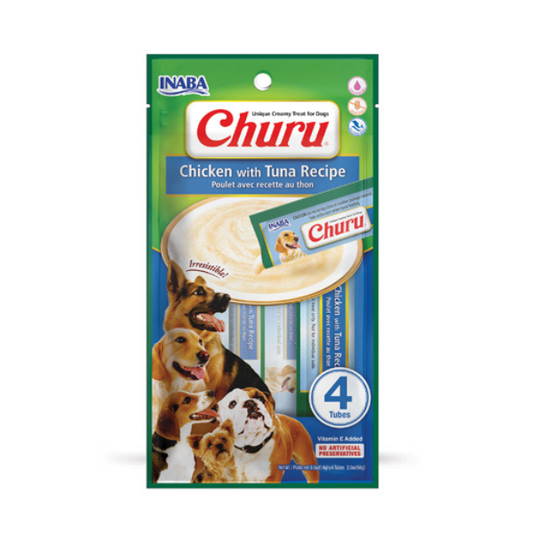 Dog Churu Chicken With Tuna Recipe 4PCS/PK