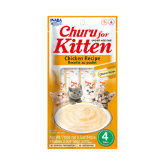 Inaba Churu Chicken Recipe for Kitten 4 PCS/PK
