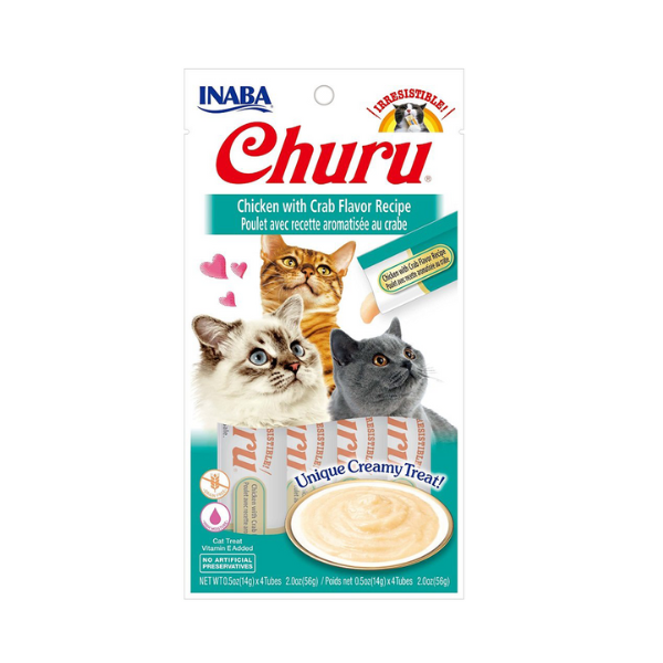 Churu Chicken With Crab Flavor Recipe 4PCS/PK