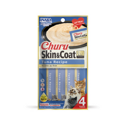 Churu Tuna Skin & Coat With Fish Oil Recipe 4PCS/PK