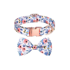 Saas Pet Collar With Bowknot M