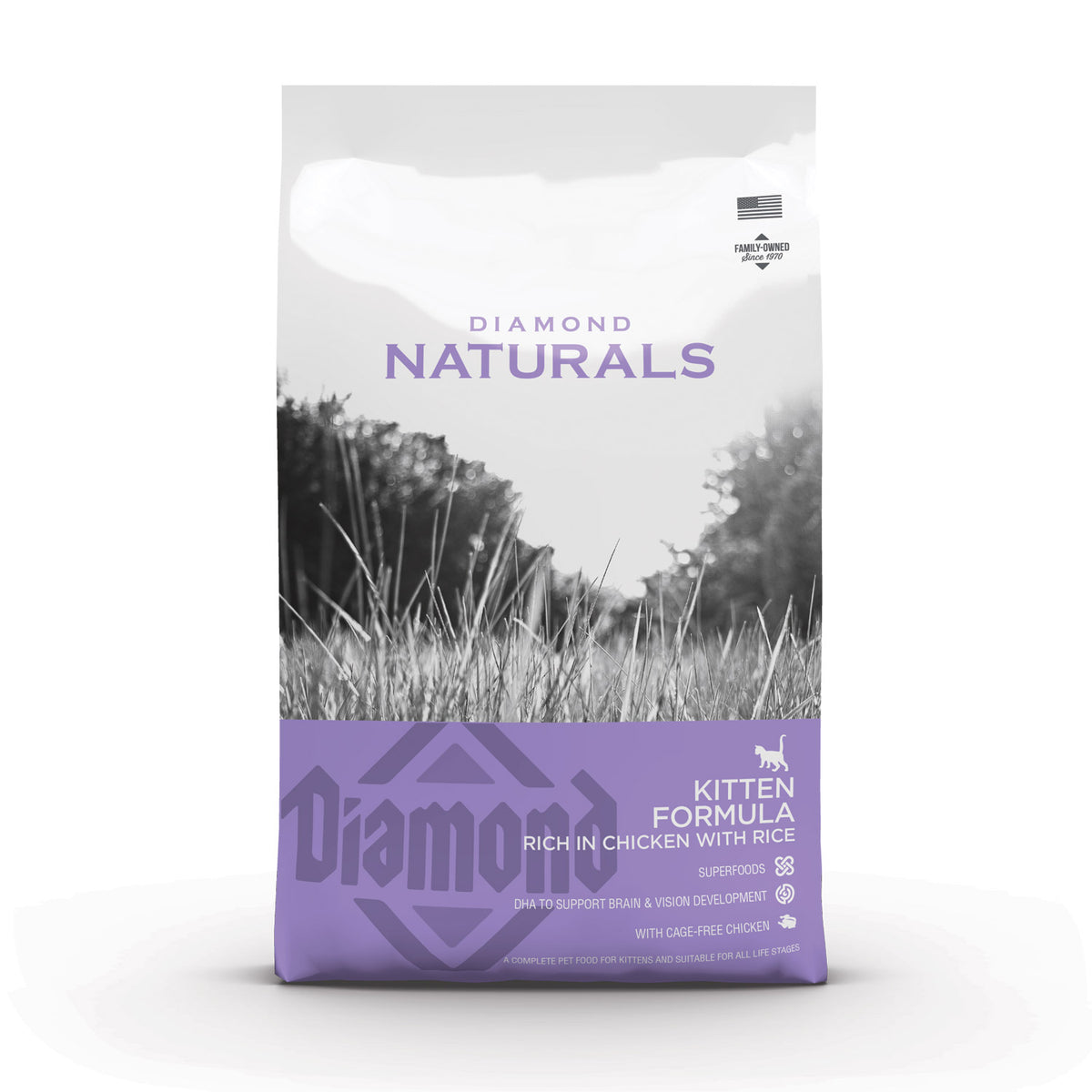Diamond Naturals Kitten Chicken & Rice Formula 1kg