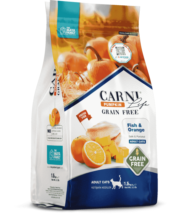 MF Carni Life Pumpkin & Orange Fish Adult 1.5kg
