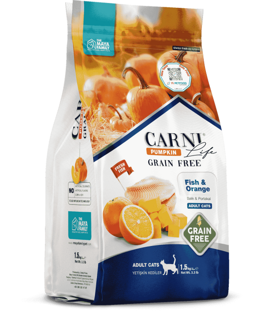 MF Carni Life Pumpkin & Orange Fish Adult 1.5kg