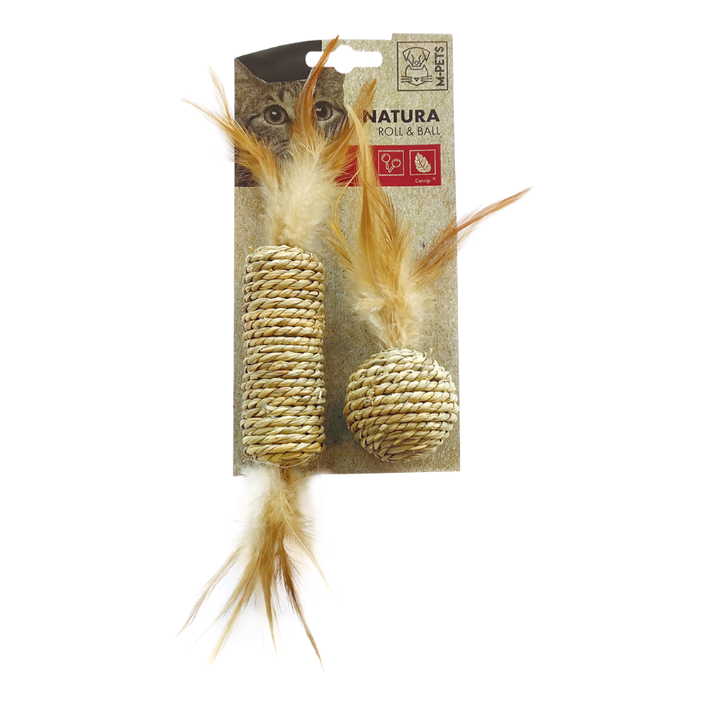 Natura Roll & Ball Cat  Toy