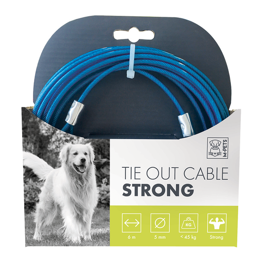M-Pets Tie Out Cable Strong 6m