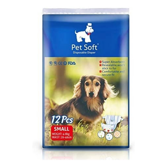 Pet soft Disposable Diaper Small 6001S