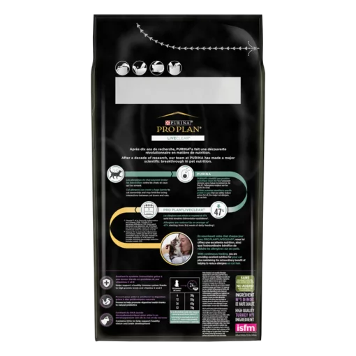 PRO PLAN LIVECLEAR KITTEN, ALLERGEN REDUCING DRY CAT FOOD WITH TURKEY 1.4 KG