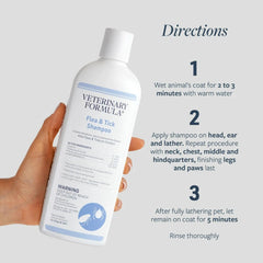 Synergy Labs Veterinary Formula Clinical Care Flea & Tick Shampoo 473ml