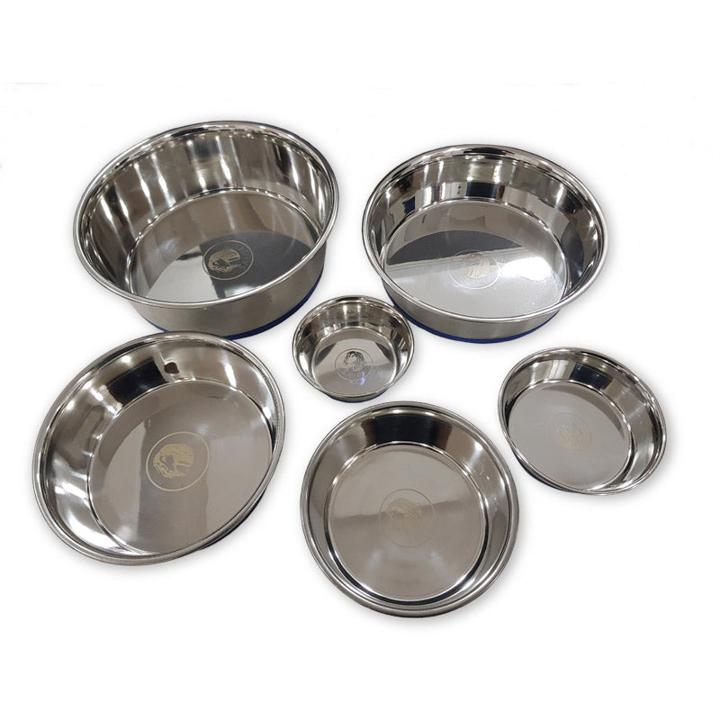 Saluki Steel Bowl Large 2.8 Litter