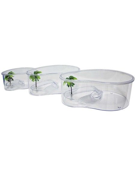 KW Zone Turtle Tank With Cover 35 x 15.5cm