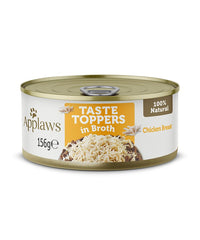 Applaws Taste Topper in Broth Chicken Dog Tin 156g