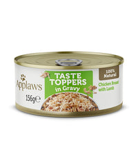 Applaws Taste Topper in Gravy Chicken Lamb Dog Tin 156g