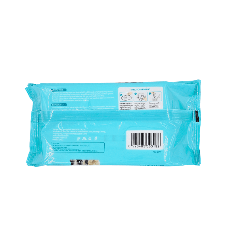 Purry Pet Wipes Spring Water Scent 80p